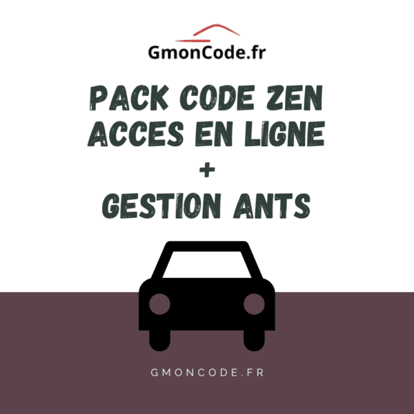 Pack Code ZEN (Permis B)